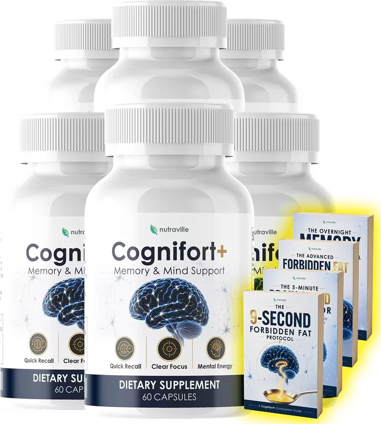 CogniFort 6 Bottles package